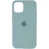 Чохол Silicone Case з закритим низом на Apple iPhone 12 (6.1") – Бірюзовий / Turquoise. Фото 1 з 3