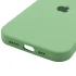 Чехол Silicone Case с защитой камеры для Apple iPhone 16 Pro Max – Мятный / Mint. Фото 6 из 6