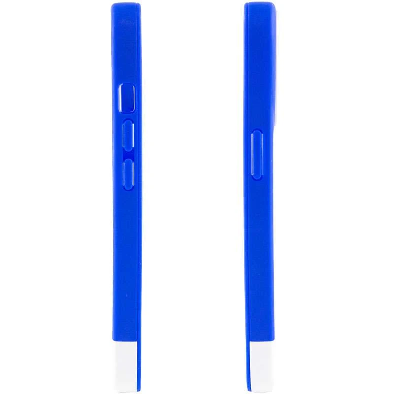 Двухцветный чехол Bichromatic для Apple iPhone 13 (6.1") – Navy Blue / White. Фото 4 из 5