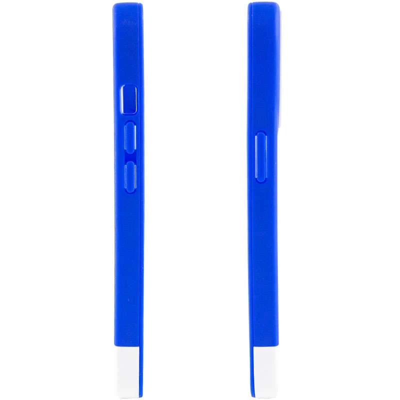 Двухцветный чехол Bichromatic для Apple iPhone 7 plus / 8 plus – Navy Blue / White. Фото 4 из 5