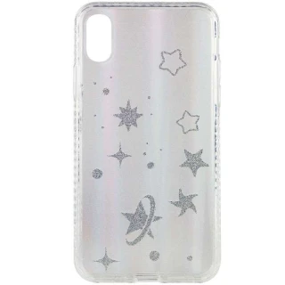 Стеклянный чехол Aurora Space для Apple iPhone XS Max (6.5") фото 1 из 3