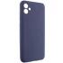 Чохол Silicone Case Lakshmi Premium з закритою камерою на Samsung Galaxy A04e – Темно-синій / Midnight blue. Фото 4 з 11
