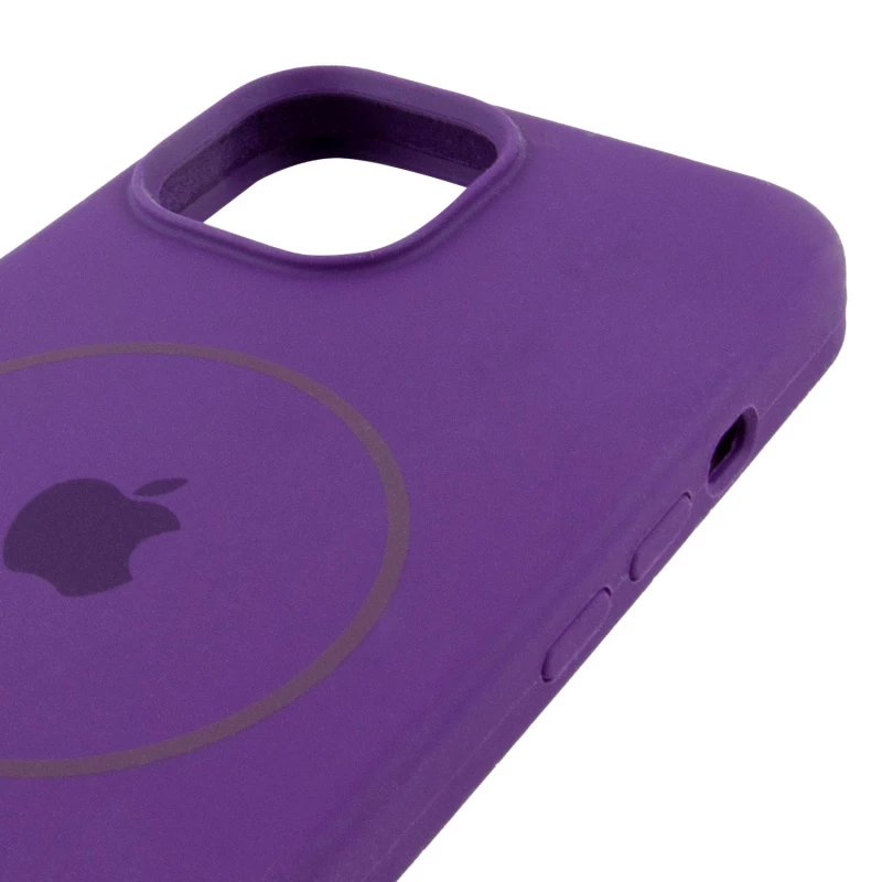 Чехол Silicone Armor Max with MagSafe для Apple iPhone 12 Pro Max (6.7") – Фиолетовый / Amethyst. Фото 5 из 6