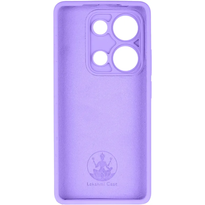 Чохол Silicone Case Lakshmi Premium із закритою камерою для Xiaomi Redmi Note 14S – Бузковий / Dasheen. Фото 7 з 10