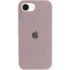 Чохол Silicone Case з закритим низом на Apple iPhone 16e (6.1") – Сірий / Lavender. Фото 2 з 6