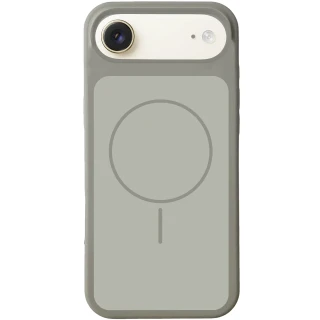 Чохол Silk Duo Color (AA) NO LOGO with Magnetic Fit для Apple iPhone 17 Air (6.5") — Gray