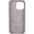 Чохол Silicone Case Full Protective (AA) V2 with MagSafe для Apple iPhone 17e (6.1") – Сірий / Lavender. Фото 4 з 6