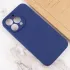Чехол Silk Full Protective (AA) NO LOGO для Apple iPhone 16 Pro – Синий / Deep navy. Фото 9 из 11