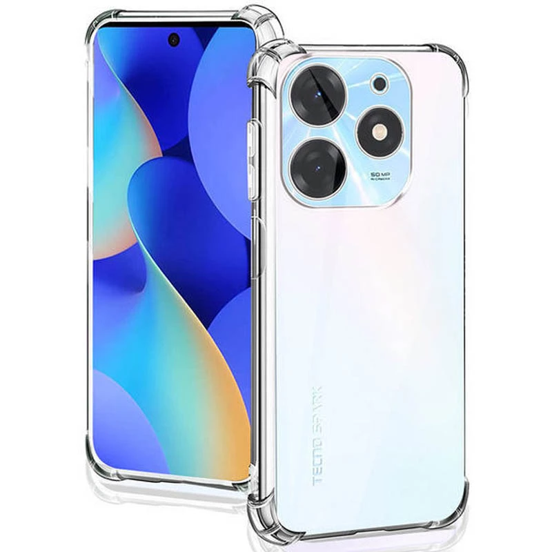 Ультратонкий силиконовый чехол GETMAN с крытыми бортами та камерою на TECNO Spark Go 2024 – Бесцветный (прозрачный). Фото 4 Ультратонкий силиконовый чехол GETMAN с крытыми бортами та камерою на TECNO Spark Go 2024 – Бесцветный (прозрачный). Фото 4 из 7