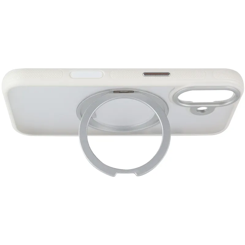 Чехол Ummi Stylish with MagSafe Ring для Apple iPhone 17 (6.3") – White. Фото 7 из 10