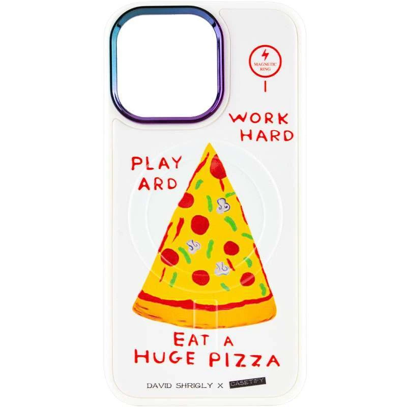 

Чехол с MagSafe Funny pictures для Apple iPhone 13 Pro (6.1") (Pizza)