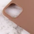 Кольоровий силіконовий чохол на Apple iPhone 14 Plus (6.7") – Коричневий. Фото 3 з 4