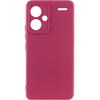 Чохол Silicone Cover Ummi Lakshmi Full Camera (AA) для Xiaomi Redmi Note 13 Pro+ — Бордовий / Marsala