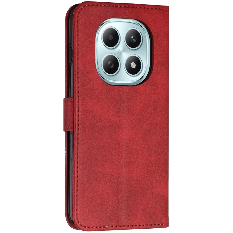 Кожаный чехол-книжка Jet Cover для Xiaomi Redmi Note 15 4G/5G (EU) – Red. Фото 3 из 6