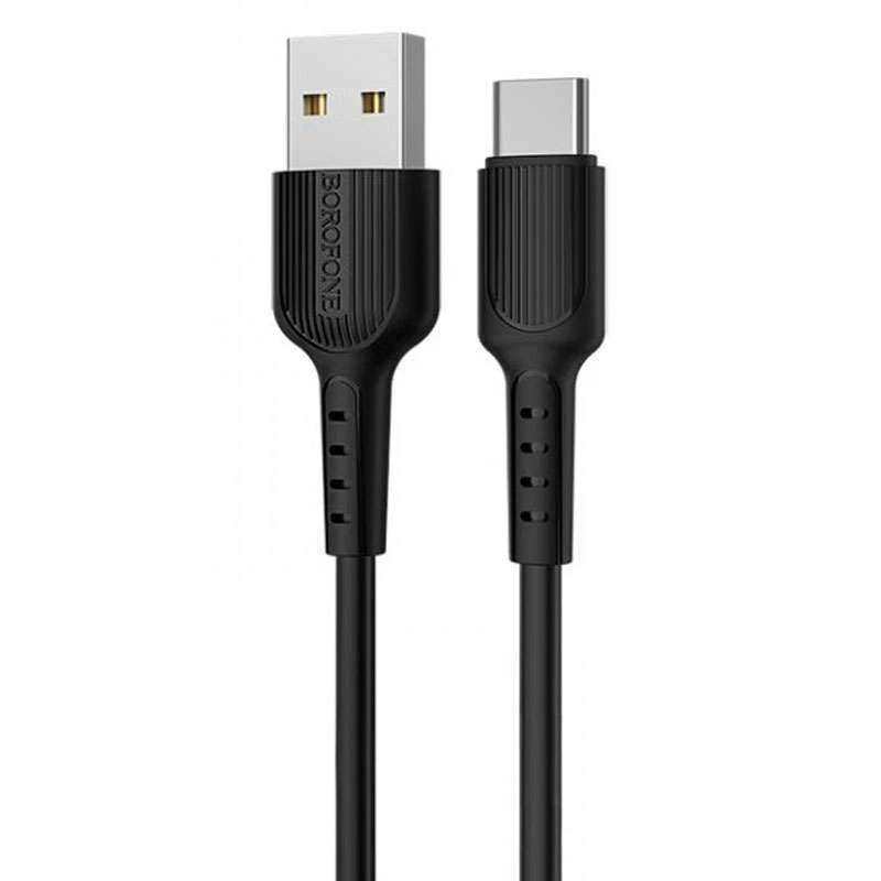 

Дата кабель Borofone BX16 USB to Type-C (1m) (Чорний)