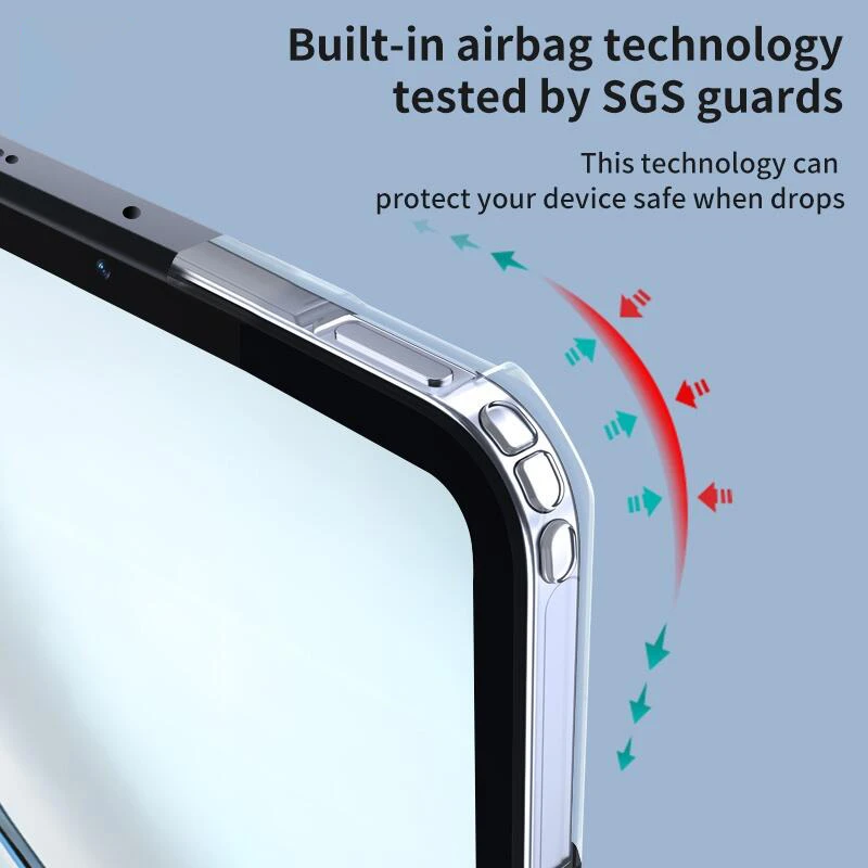 Чохол для планшета з посиленими кутами Xundd на Apple iPad 10.9" (2022) – Чорний. Фото 15 з 15