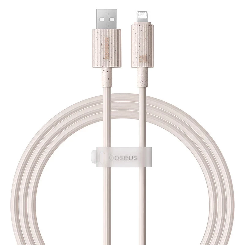 

Дата кабель Baseus Habitat Series Fast Charging USB to Lightning 2.4A (1m) (P10360200421-0) (Wheat Pink)