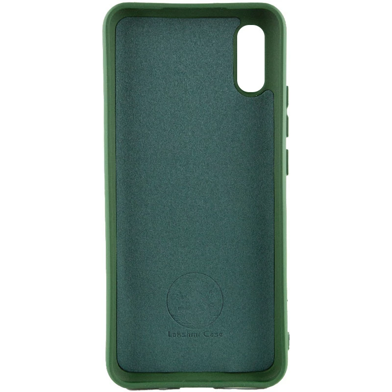 Чехол Silicone Case Lakshmi Elit для Xiaomi Redmi 9A – Зеленый / Dark green. Фото 2 из 4
