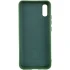 Чохол Silicone Cover Ummi Lakshmi (AA) для Xiaomi Redmi 9A – Зелений / Dark green. Фото 3 з 3