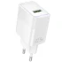 СЗУ Hoco CS111A Lounge PD22.5W (1USB-C) – White. Фото 1 из 4