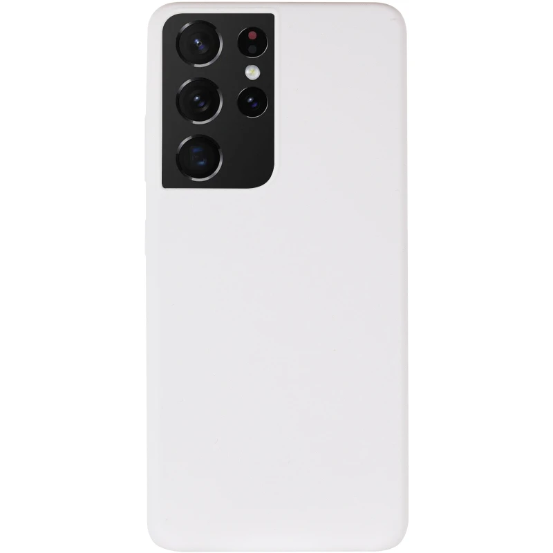 Чохол Silicone Cover Ummi Lakshmi (AA) для Samsung Galaxy S21 Ultra – Білий / White. Фото 2 з 5