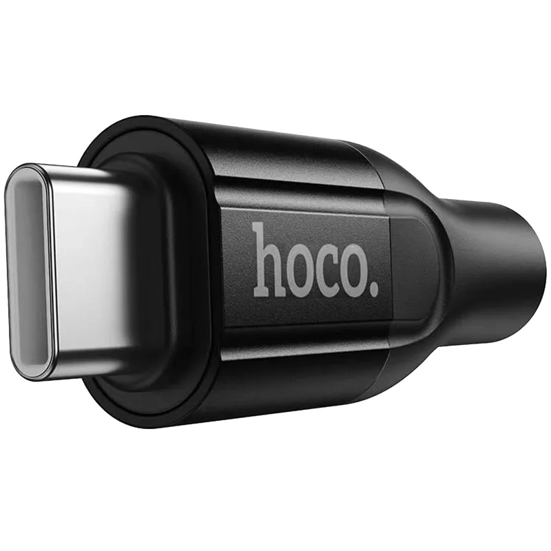 Перехідник Hoco UPA35 Mia Type-C to 3.5mm – Black. Фото 5 з 6