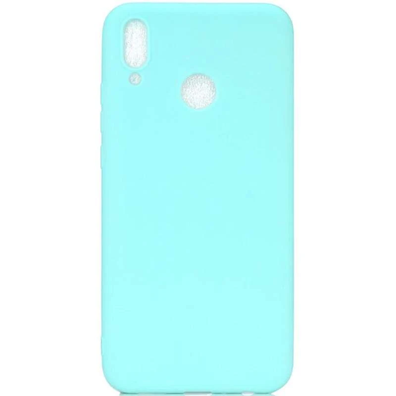 

Цветной силиконовый чехол для Xiaomi Redmi 7 (Голубой), Блакитний