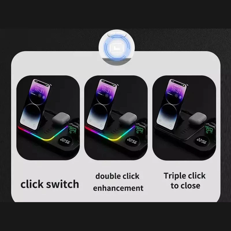 БЗП + годинник A82 4in1 – Black. Фото 3 з 6