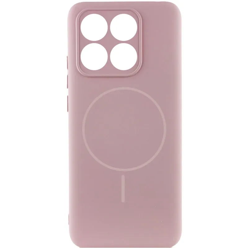 Чохол Silicone Cover Lakshmi Full Camera (AA) with Magnetic Fit для Motorola Moto G86 – Рожевий / Pink Sand. Фото 1 з 1