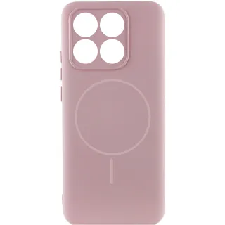 Чохол Silicone Cover Lakshmi Full Camera (AA) with Magnetic Fit для Motorola Moto G86 — Рожевий / Pink Sand