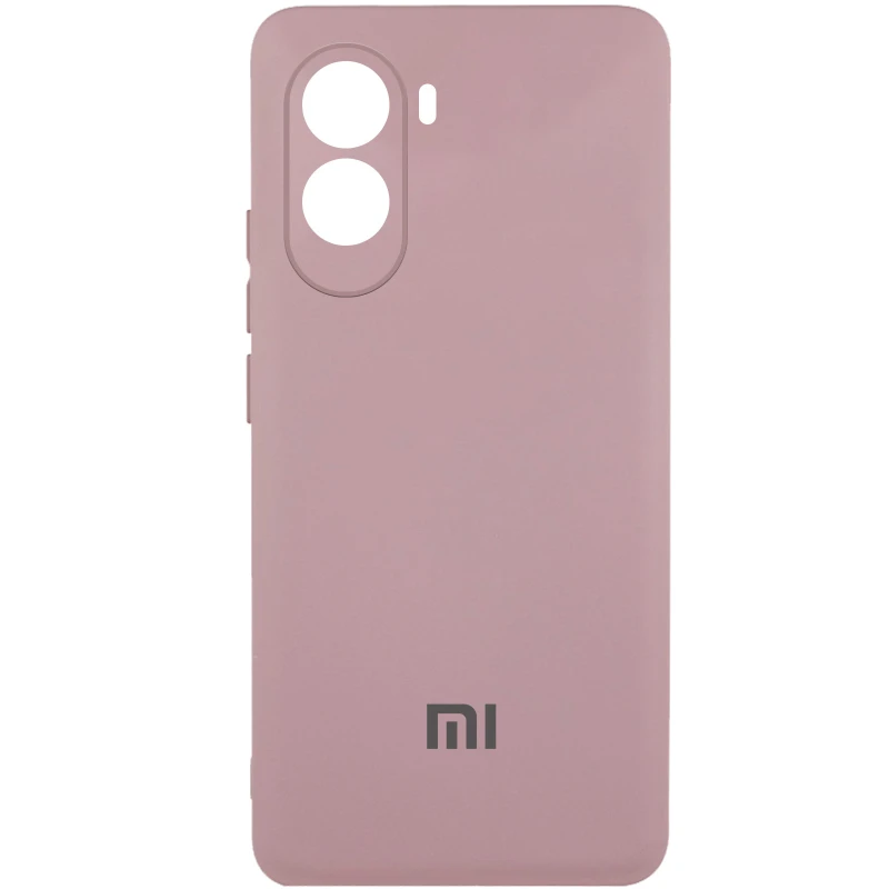 Чохол Silicone Case Lakshmi Premium L з закритою камерою на Xiaomi Poco M7 4G – Рожевий / Pink Sand. Фото 1 з 1