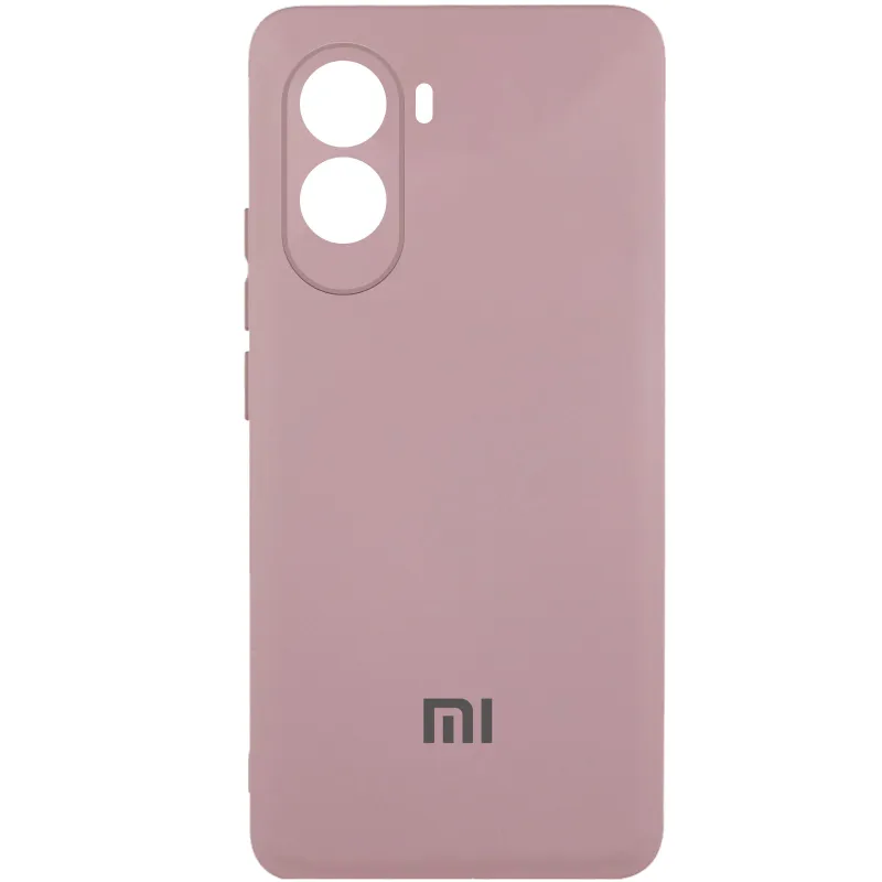 Чохол Silicone Case Lakshmi Premium L з закритою камерою на Xiaomi Poco M7 – Рожевий / Pink Sand. Фото 1 з 1