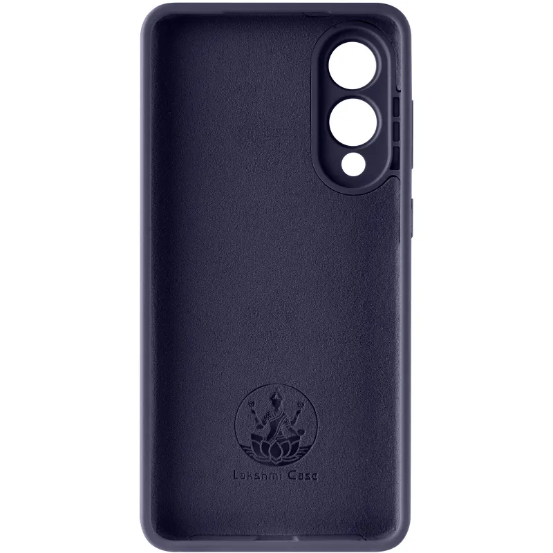 Чехол Silicone Case Lakshmi Premium з закритою камерою на Samsung Galaxy S25 Edge – Темно-синий / Midnight blue. Фото 3 из 14