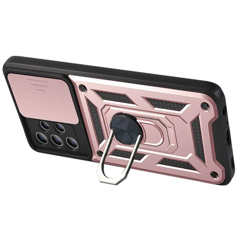 Протиударний чохол Serge Ring з захистом камери на Samsung Galaxy A32 (A325F) 4G – Rose Gold. Фото 3 з 9