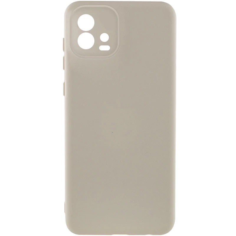 

Чехол Silicone Case Lakshmi с закрытой камерой для Motorola Moto G72 (Песочный / Sand), Пісочний / sand