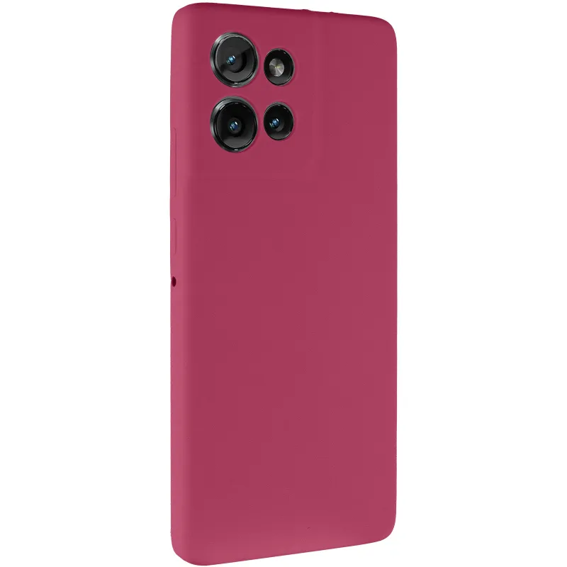 Чехол Silicone Cover Ummi Lakshmi Full Camera (AA) для Motorola Edge 50 Neo – Бордовый / Marsala. Фото 1 из 6