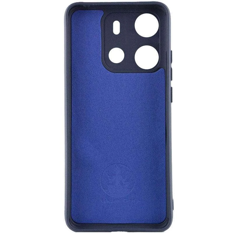 Чохол Silicone Case Lakshmi з закритою камерою на Tecno Spark Go 2023 – Синій / Midnight Blue. Фото 2 з 4
