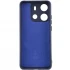 Чохол Silicone Case Lakshmi з закритою камерою на Tecno Spark Go 2023 – Синій / Midnight Blue. Фото 2 з 4