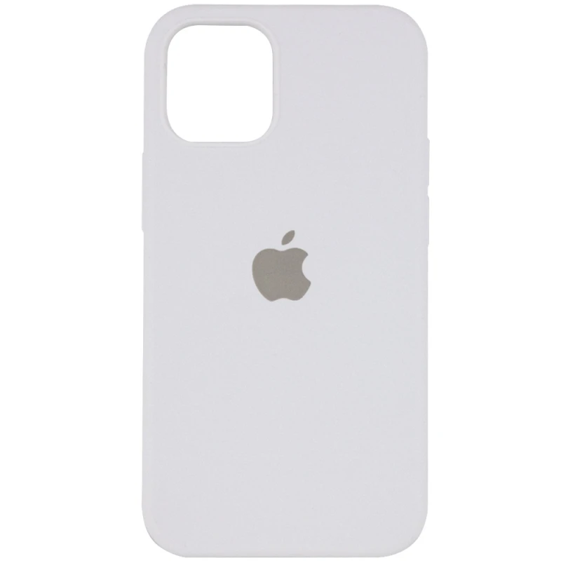 Чохол Silicone Case (AA) Logo with MagSafe для Apple iPhone 13 Pro (6.1") – Білий / White. Фото 1 з 1