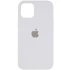 Чохол Silicone Case з закритим низом на Apple iPhone 15 (6.1") – Білий / White. Фото 1 з 3
