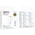 АЗП Borofone BZ34B Cloud PD20W+QC3.0 total 38W (1USB-A/1C) – White. Фото 2 з 4