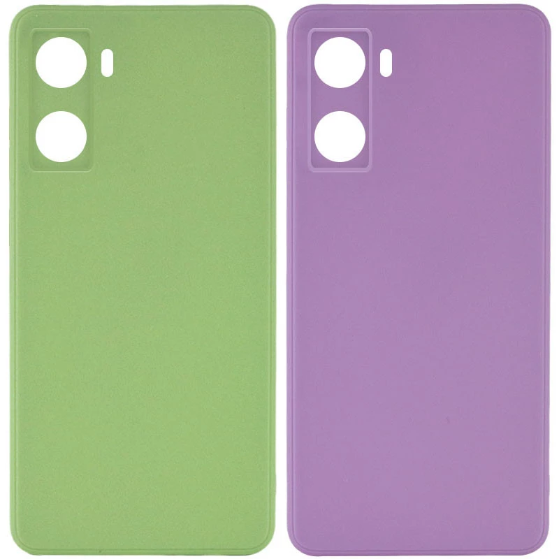 Цветной силиконовый чехол с защитой камеры для Oppo A57s фото 1 из 1