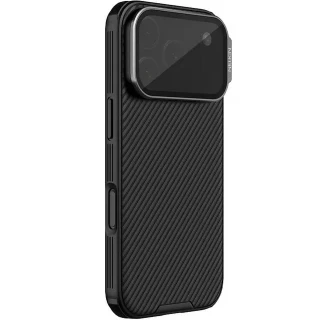 Карбоновая накладка Nillkin Camshield Prop для Apple iPhone 17 Pro Max (6.9") фото 1 Карбоновая накладка Nillkin Camshield Prop для Apple iPhone 17 Pro Max (6.9") фото 1 из 1