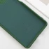 Чохол Silicone Case Lakshmi з закритою камерою на Xiaomi Redmi 10 – Зелений / Dark green. Фото 6 з 9