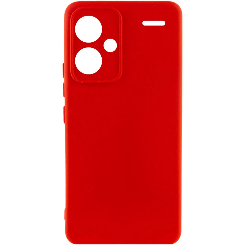 

Чохол Silicone Case Lakshmi з закритою камерою на Xiaomi Redmi Note 13 Pro+ (Червоний / Red)