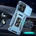 Ударостійкий чохол Square Ring зi шторкою на камеру на Xiaomi 14T Pro – Блакитний / Light Blue. Фото 2 з 2