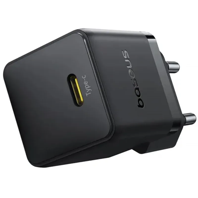 МЗП Baseus Palm Fast Charger 20W (1USB-C) + кабель Type-C to Type-C (P10111602) – Cluster Black. Фото 3 з 5