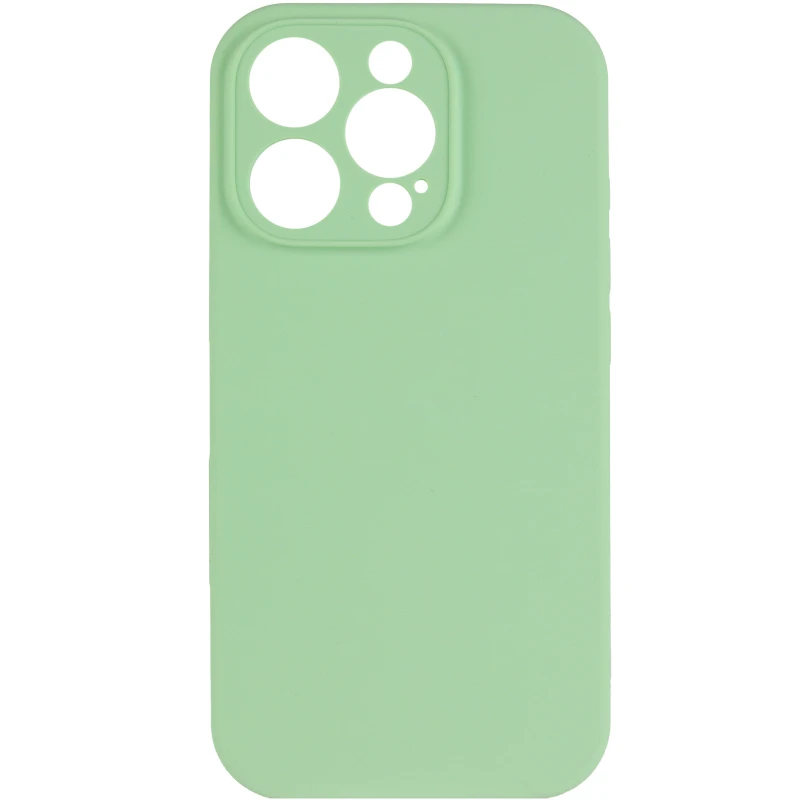 Чехол Silk Full Camera Protective (AA) NO LOGO для Apple iPhone 14 Pro Max (6.7") – Зеленый / Pistachio. Фото 7 из 12