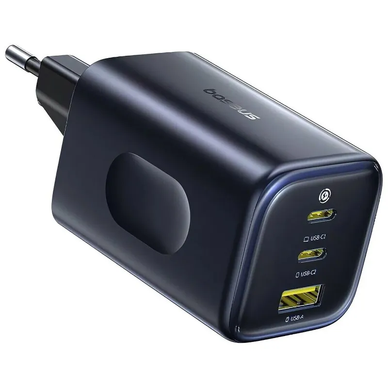 МЗП Baseus PicoGo AE11 Fast Charger 100W (1USB-A/2C) (E01214) – Cosmic Black. Фото 3 з 4