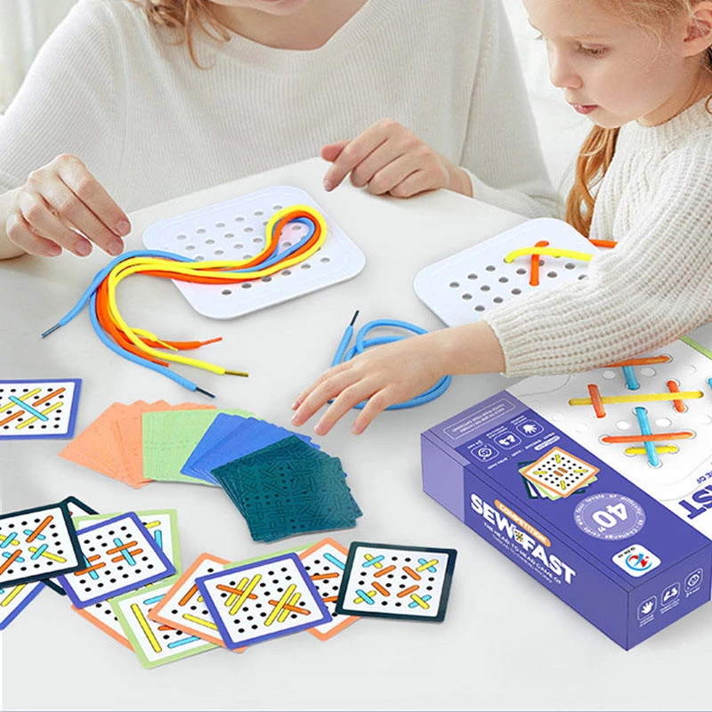 Настільна інтерактивна гра Ummi 22050 Competition Sew Fast – White. Фото 7 з 7